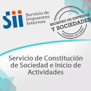Constitución de Sociedad e Inicio de Actividades